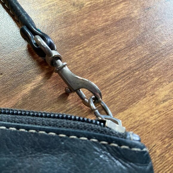 Fossil Wristlet Black Leather - Picture 5 of 7